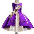 Embroidery Silk Princess Dress