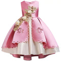 Embroidery Silk Princess Dress