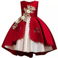 Embroidery Silk Princess Dress