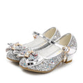 Princess Kids Leather Shoes for Girls