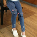 Cute Cat Casual Kids Jeans