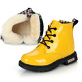 Spring Autumn PU Leather Baby Snow