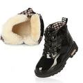 Spring Autumn PU Leather Baby Snow