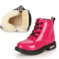 Spring Autumn PU Leather Baby Snow