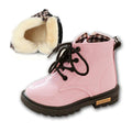 Spring Autumn PU Leather Baby Snow